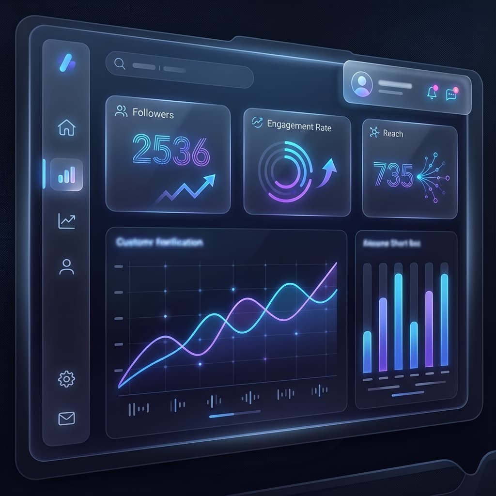 UnifiedSocial Dashboard Interface